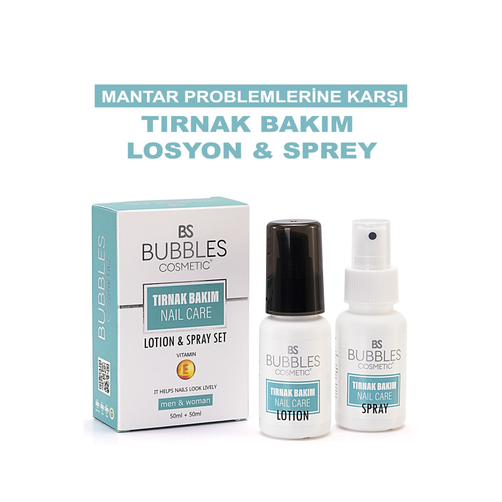 bs bubbles cosmetic Mantar Ve Tırnak Sorunları Için Tırnak Bakımı Seti 50ml Unisex Tırnak Bakımı Fiyatı