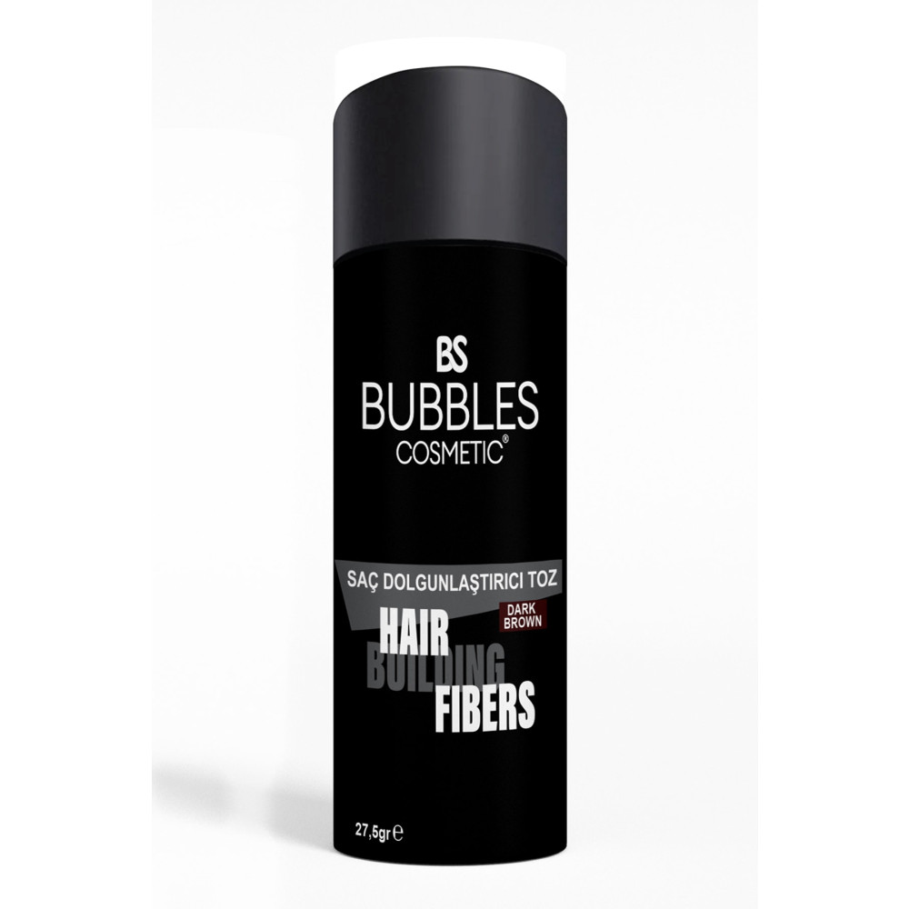bs bubbles cosmetic Saç Dolgunlaştırıcı Topik Toz - Koyu Kahverengi 30ml Saç Boyası Fiyatı