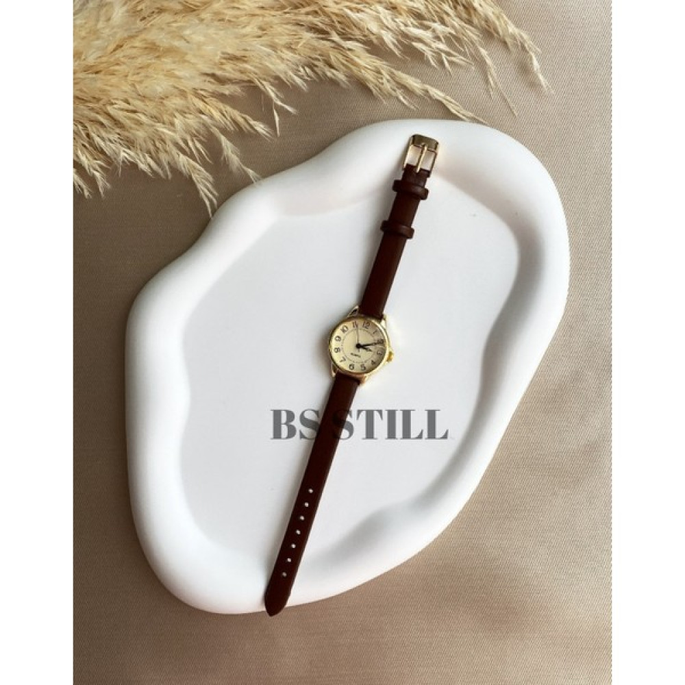 BS Still Quartz Vintage Minimal Retro Deri Kordon Kadın Kol Saati Kol Saatleri Fiyatı