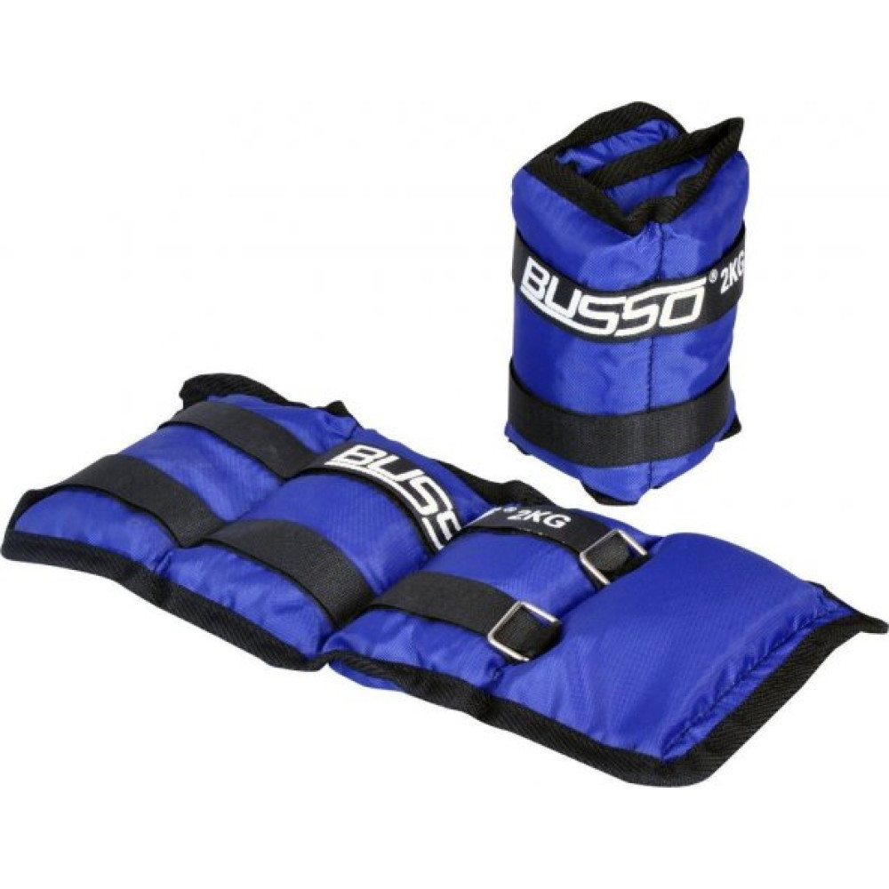 Bs23 Busso El Ayak Agırlıgı Mavı 2Kg*2 Adet Dambıllar & El / Ayak Ağırlıkları Fiyatı