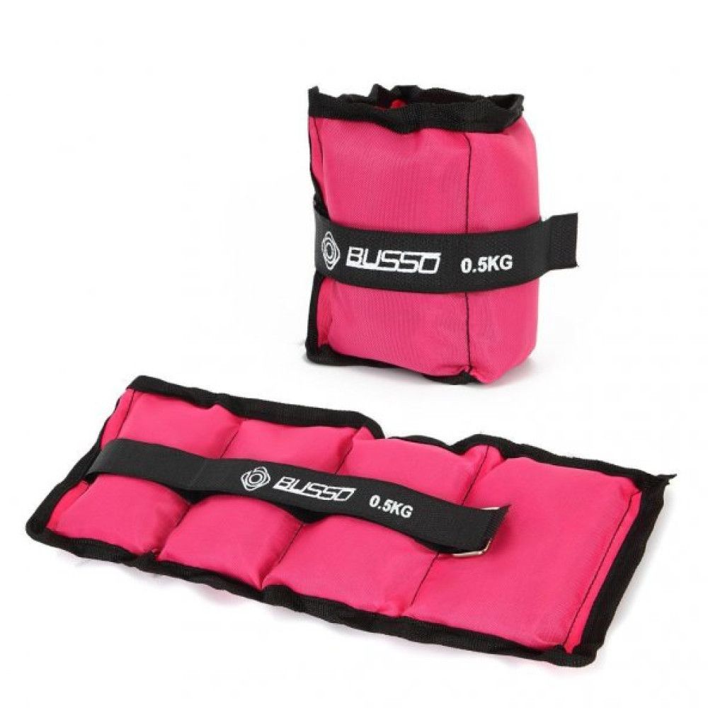 Bs30 Busso El Ayak Agırlıgı Pembe 0,5Kg*2 Adet Dambıllar & El / Ayak Ağırlıkları Fiyatı