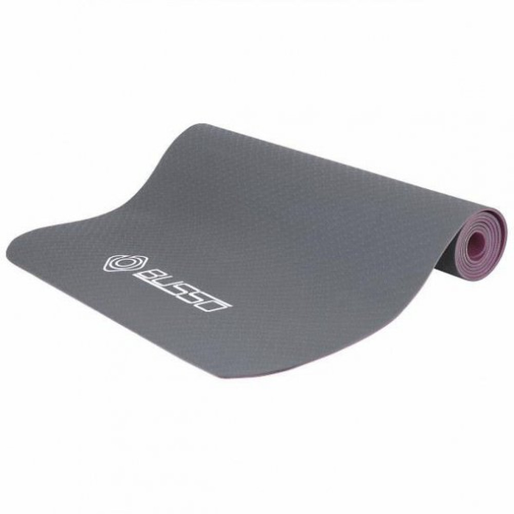 Bs703 Tpe Yoga Mat 173*61*0,4Cm Grı-Pembe Pilates Aletleri Fiyatı