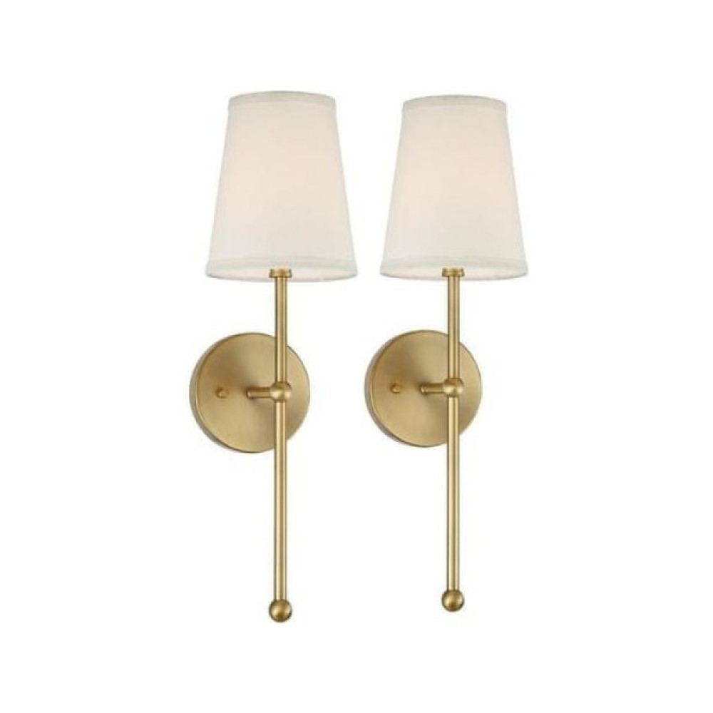 BSA Lighting (2 Adet) Pars Tekli Eskitme Aplik ( Krem Renk Abajurlu) Yatak Odası, Oturma Odası, Çocuk Odası Için Kullanıma Uygundur. Aplikler Fiyatı
