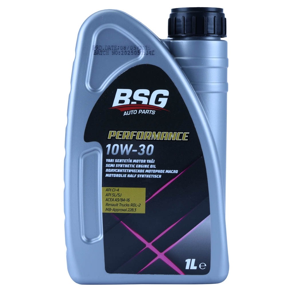 Bsg Motor Yağı 10W-30 Performance 1 Litre Motor Yağı & Katkıları Fiyatı