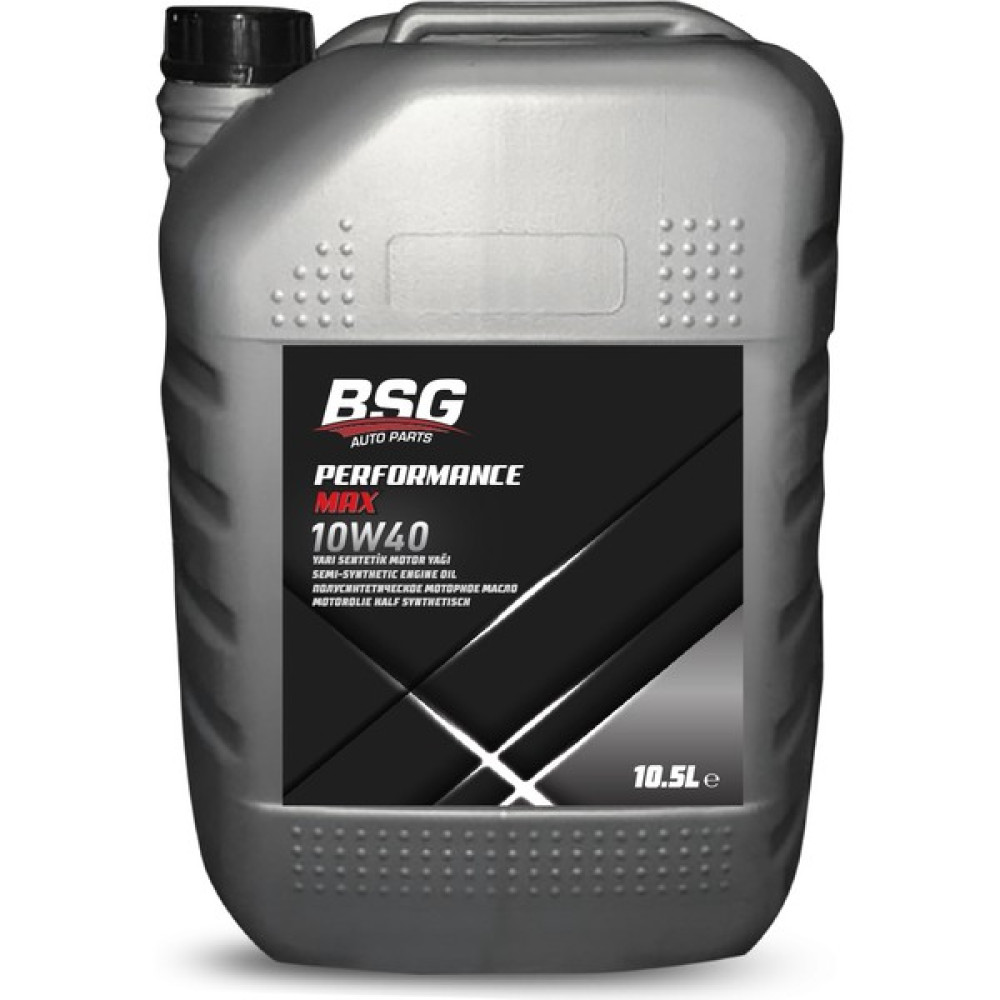 Bsg Performance Max Motor Yağı 10W40 - 10,5 Litre ( Üretim YILI:2022 ) Motor Yağı Fiyatı