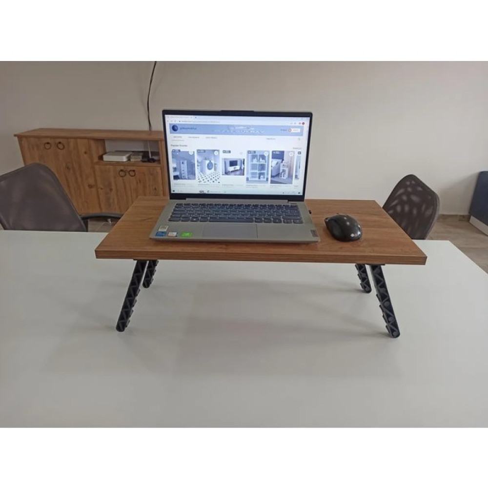 BSH Gülbay Mobilya Laptop Sehpası,masası, Katlanabilir Yatak,koltuk Üstü,kahvaltı,bilgisayar Sehpası Atlantik Çam - atlantikçam Sehpa Fiyatı