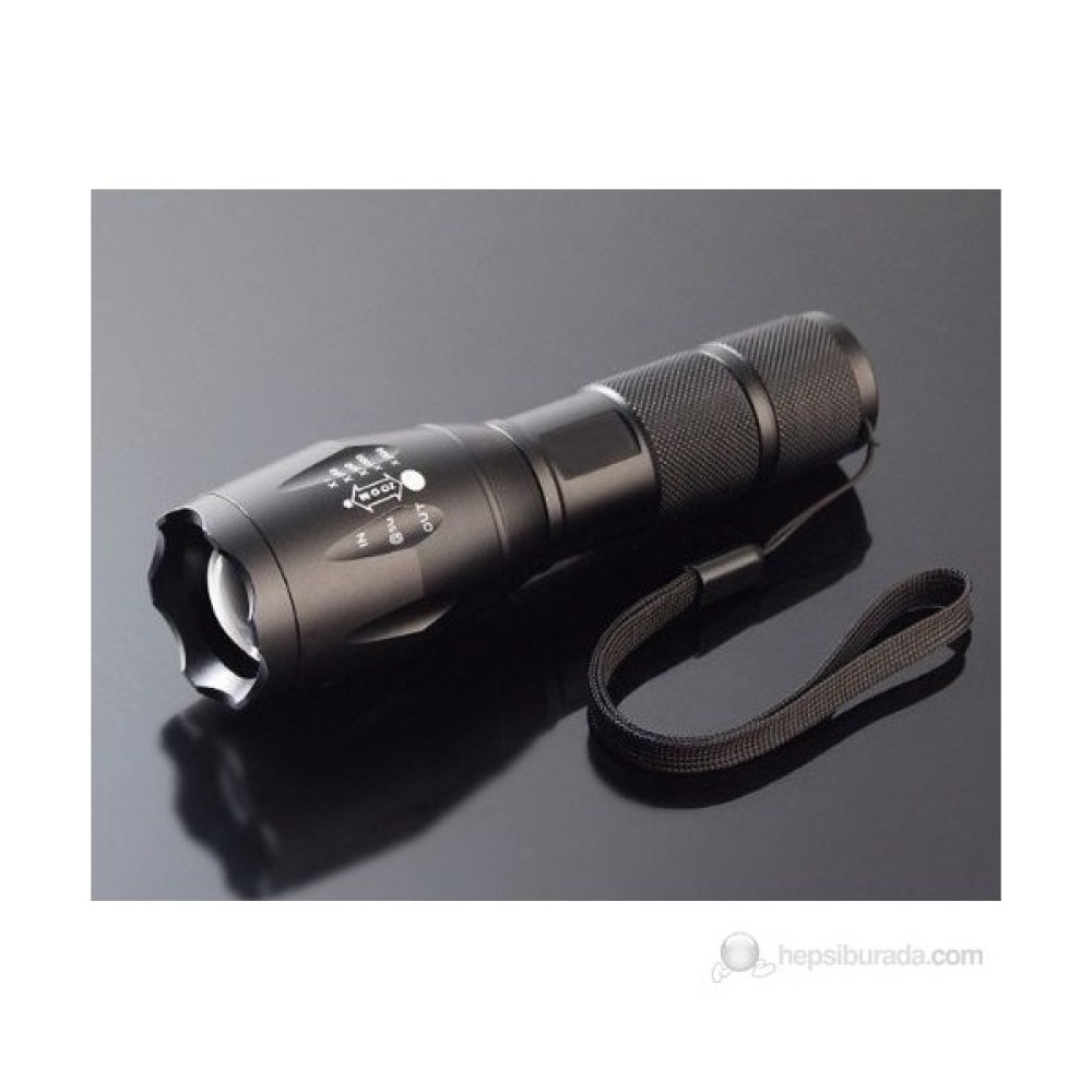 B&T-T6555 T6 Cree Led Şarjlı 600 Lümens El Feneri 80221 El Feneri Fiyatı