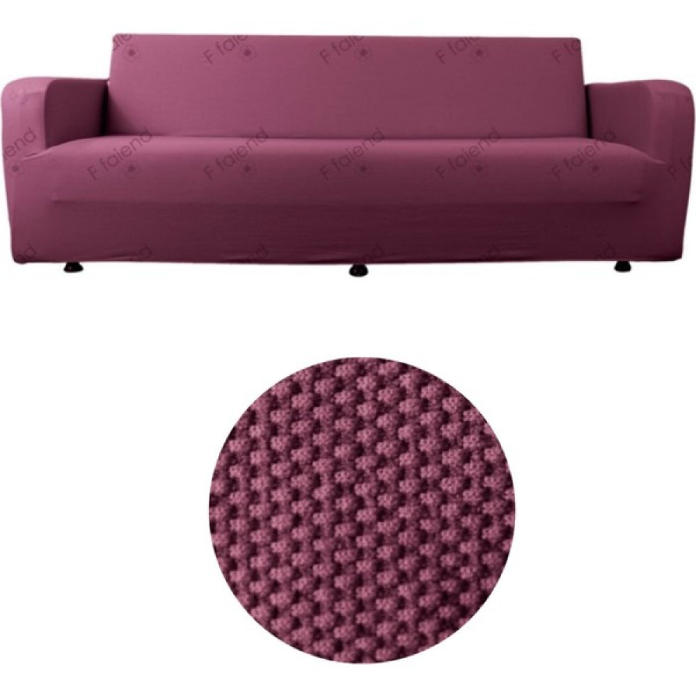 Btf Home Likrali Esnek 3 Kişilik Koltuk Örtüsü Streç Lastikli Çekyat kanepe örtüsü Kanepe Kılıfı - 180 x 230 cm - Gül Kurusu Koltuk & Kanepe Örtüsü Fiyatı