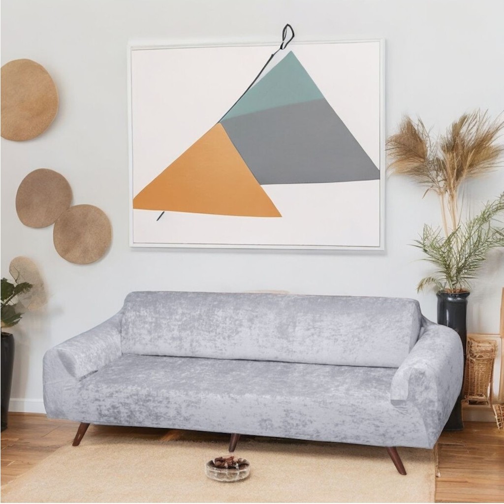 Btf Home Streç Lastikli Kadife 3 Kişilik Koltuk Örtüsü | Kanepe Kılıfı| Çekyat Örtüsü| Koltuk Kılıfı - Açık Gri - 180 x 230 cm SSD / Solid State Drive Fiyatı