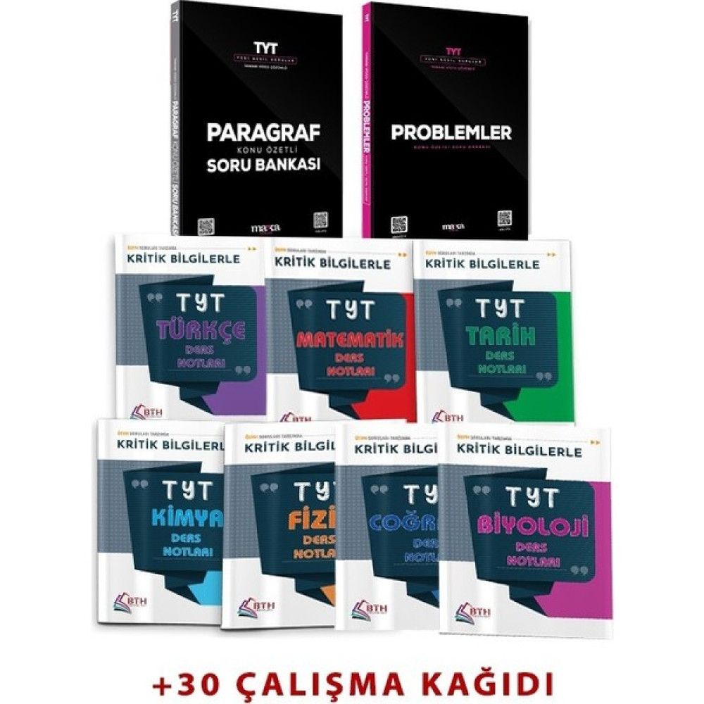 Bth Yayınları TYT Başlangıç ve Kamp Paketi Temel Yeterlilik Testi (TYT) Fiyatı