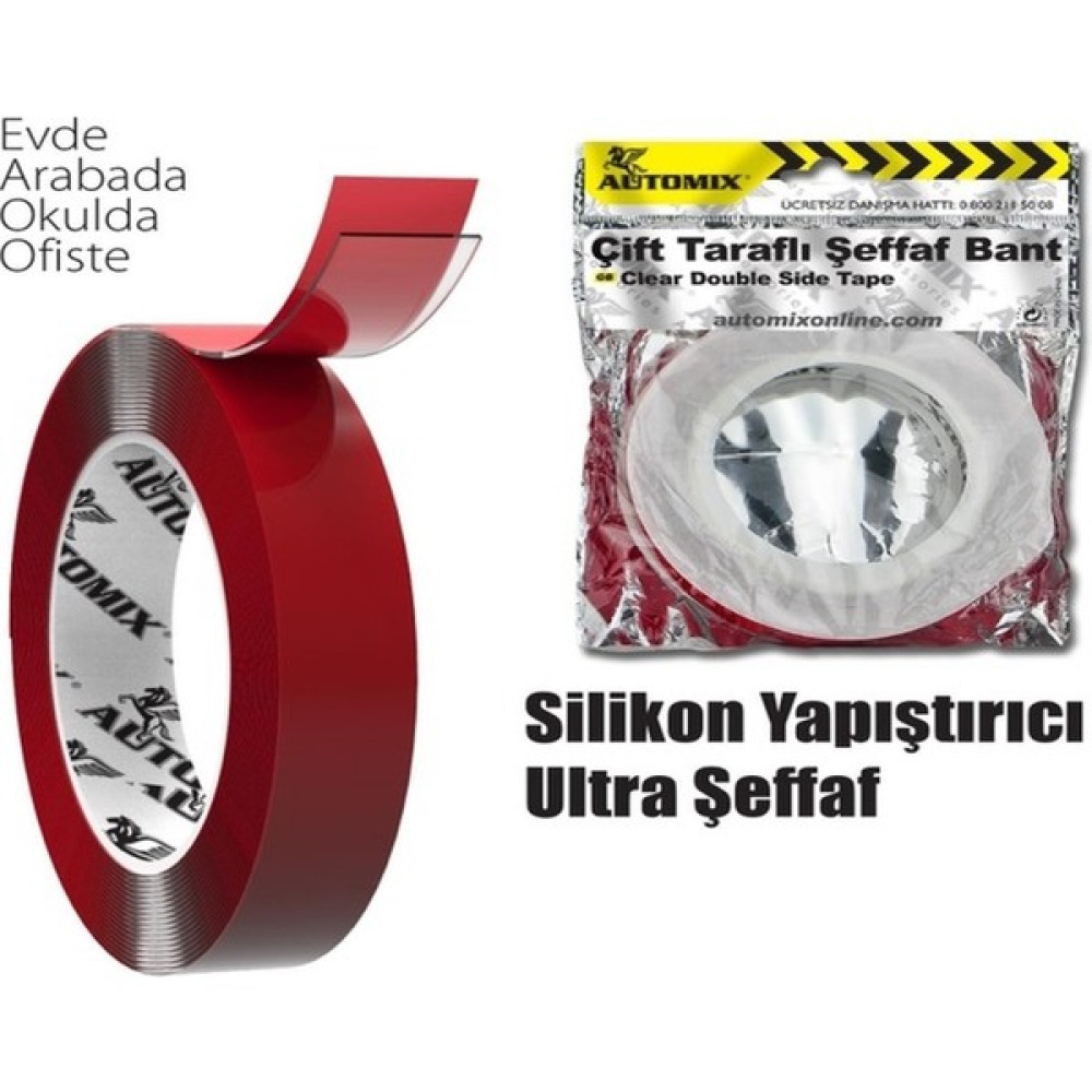 Btl Otomotiv 18MM*1.75M Çift Taraflı Silikon Bant Selobant Fiyatı