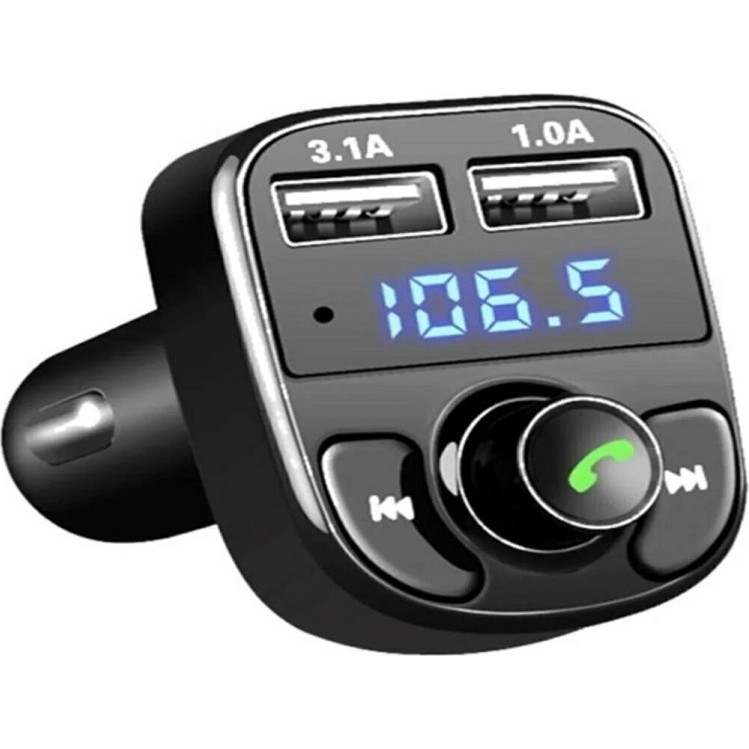 Btl Otomotiv Araç Fm Transmitter Bluetooth USB Mp3 Sd Kart Çakmaklık Girişli Oto Müzik Çalar Kiti Kablosuz Çakmak Girişi Bluetooth Diğer Fiyatı