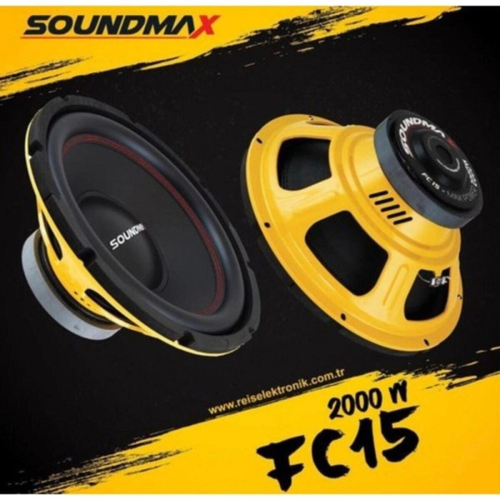 Btl Otomotiv SX-FC15 38CM Kabinsiz Subwoofer 2000WAT 600RMS Oto Hoparlörleri & SubWoofer Fiyatı