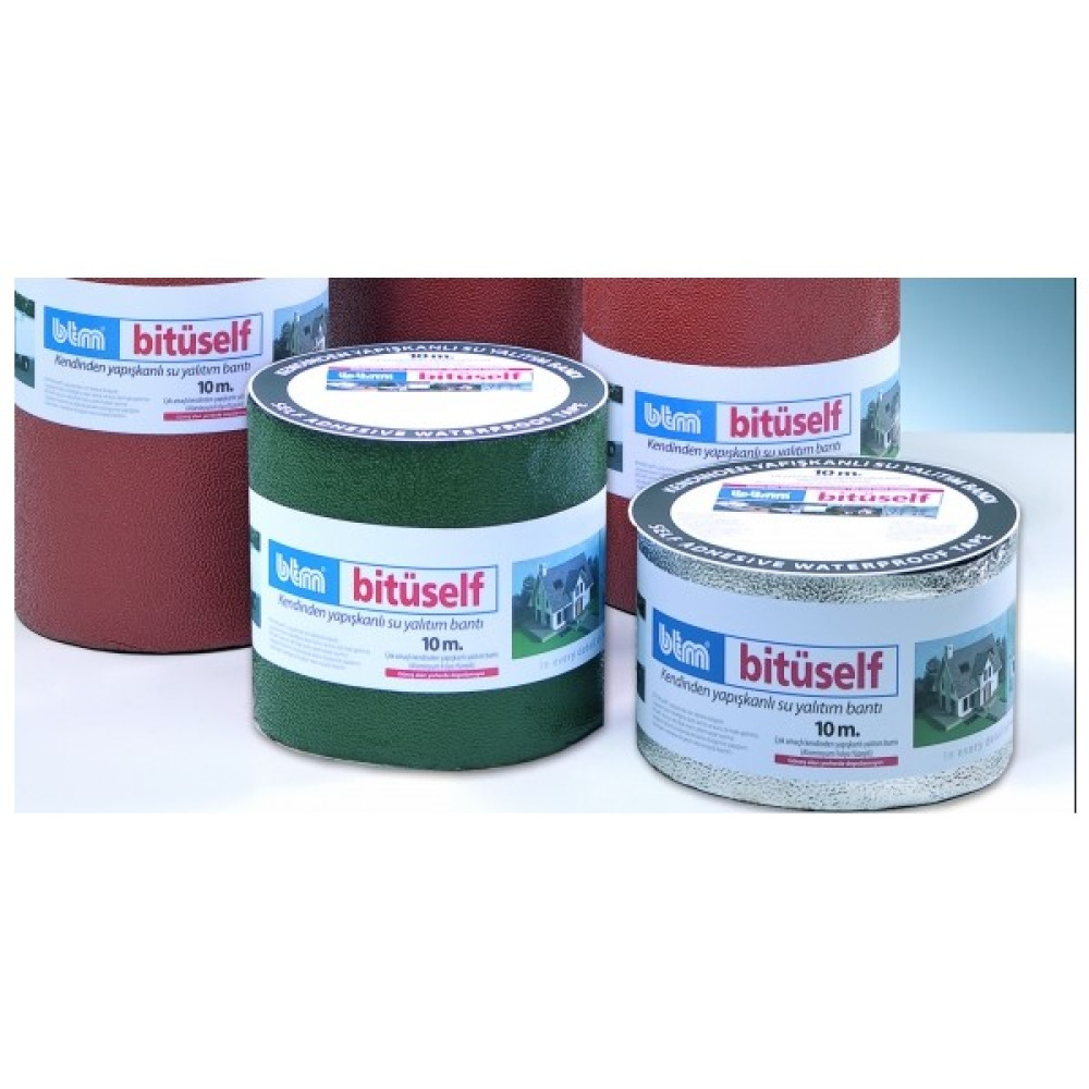 Btm Bitüself Oto Ses Yalıtım Bantı 20 Cm X 10 Metre Kırmızı - 20 Cm X 10 Metre Kırmızı Oto Bakım & Temizlik Ürünleri Fiyatı