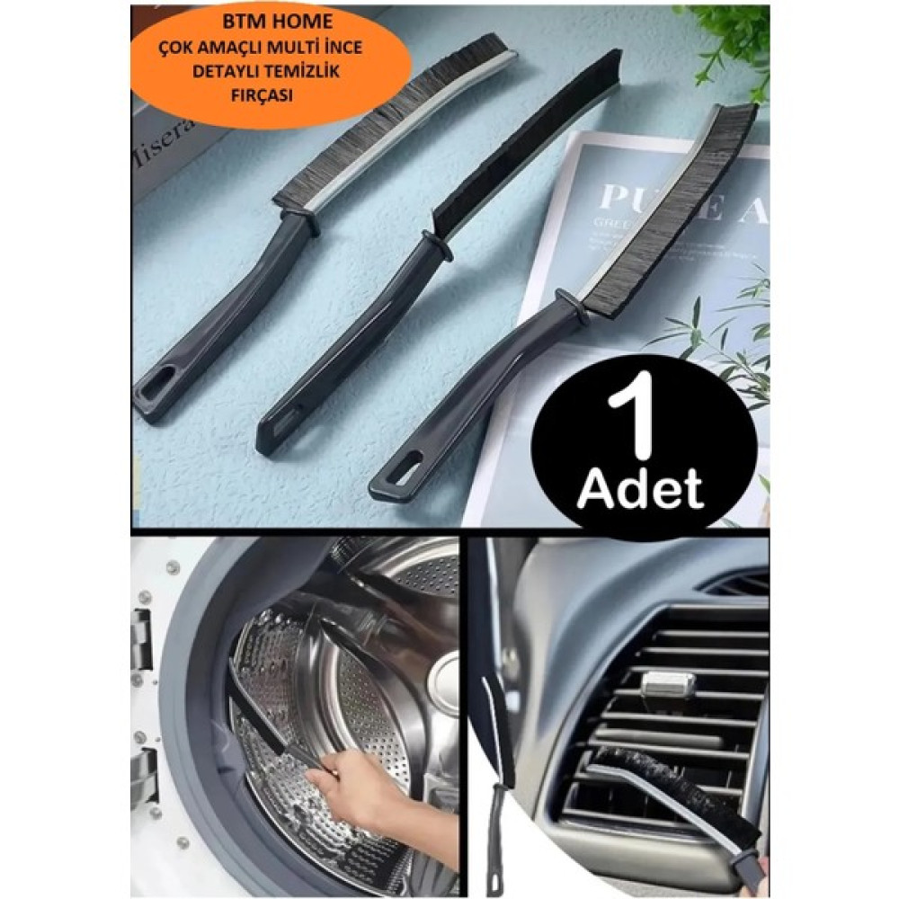 Btm Home Çok Amaçlı Multi Ince Temizlik Fırçası - Derz Arası Temizlik Için Ideal, 1 Adet - 1 adet Temizlik Malzemeleri Fiyatı