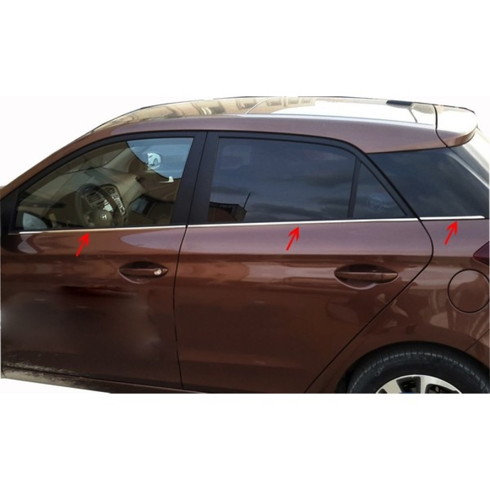 BTM Otomotiv Hyundai I20 2014 Sonrası Cam Çıtası 6 Prç. P.çelik Oto Boyaları Fiyatı