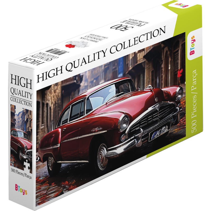 Btoys 500 Parça Klasik Araba Puzzle Eğlenceli Aile Aktivitesi ve Kaliteli Materyal ile Anne Bebek Oyuncak Fiyatı