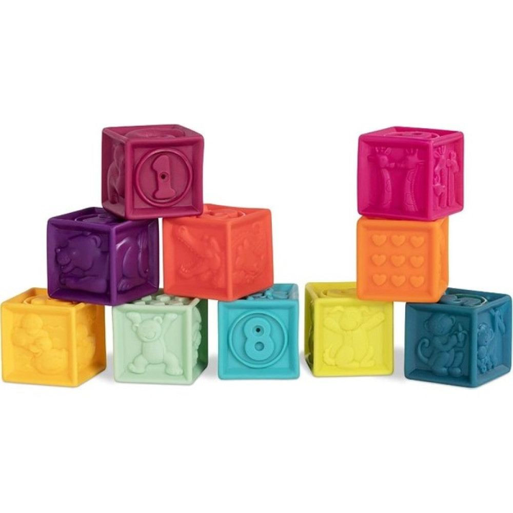 B.Toys Küpler - One Two Squeeze - Renkli Bebek Oyuncakları Fiyatı