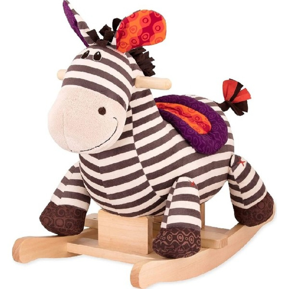 B.Toys Sallanan Zebra - Beyaz - Kahverengi Bebek Oyuncakları Fiyatı