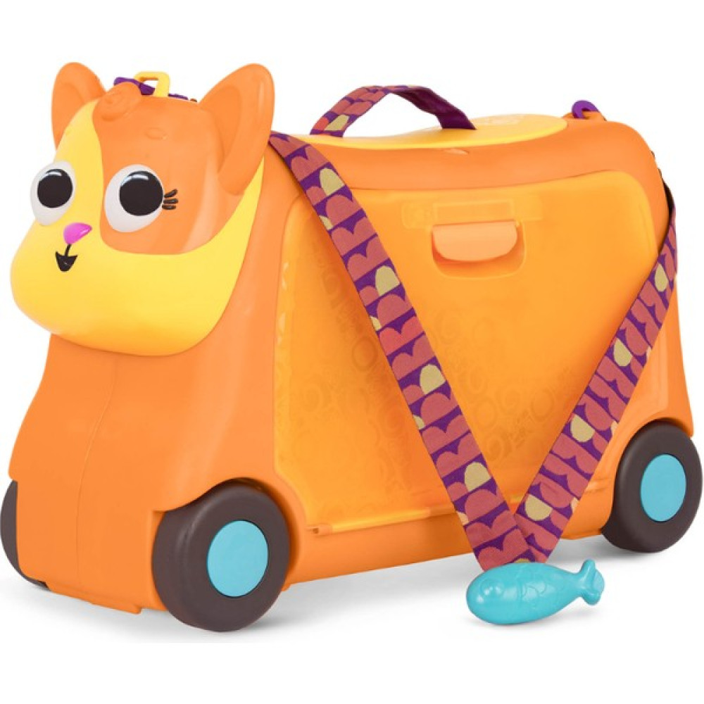 B.Toys Tekerlekli Seyahat Çantası - Turuncu Bebek Oyuncakları Fiyatı