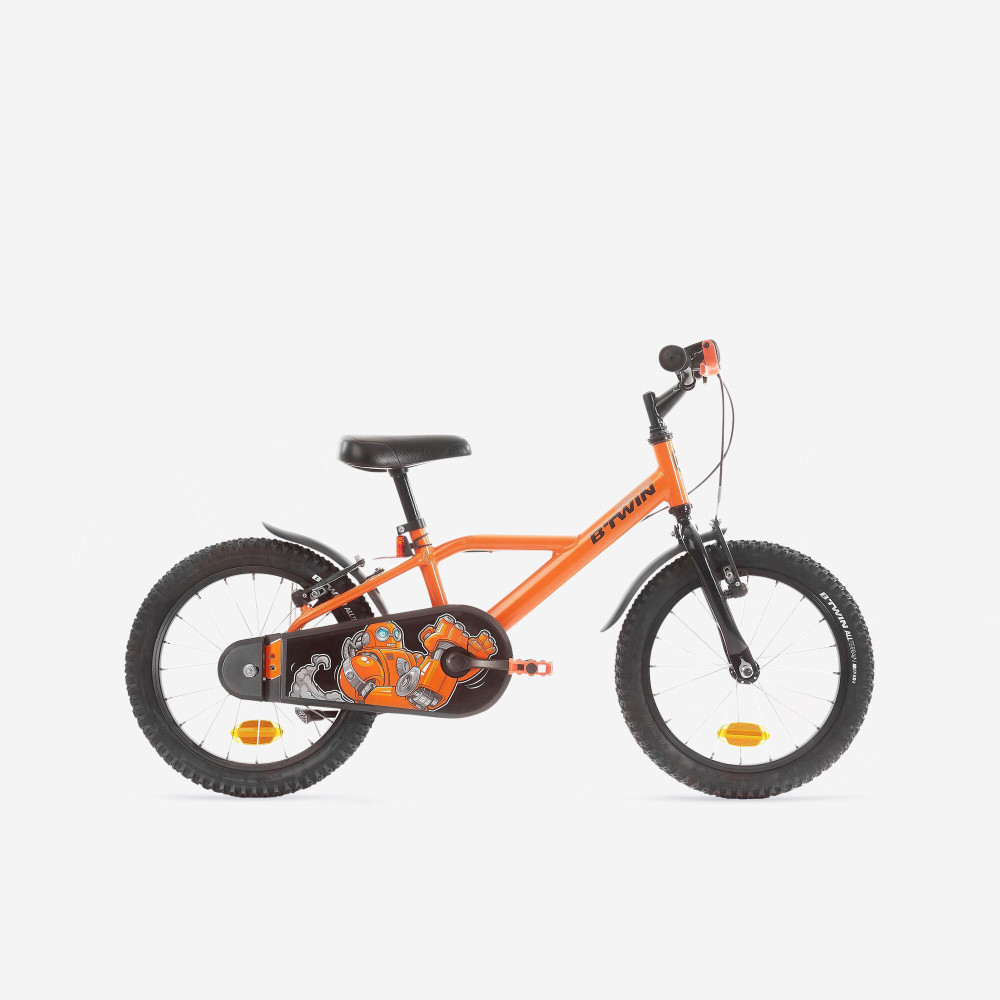 Btwin Btwin 500 Robot 16 Jant 4-6 Yaş Turuncu-Siyah Çocuk Bisikleti Bisiklet Aksesuarları Fiyatı