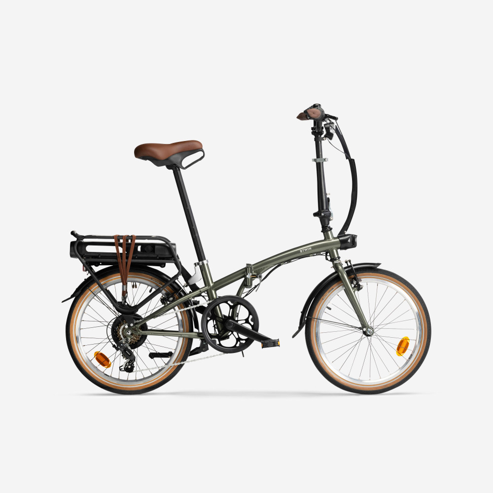 Btwin E Fold 500 Katlanır Elektrikli Bisiklet Yeşil Elektrikli Bisikletler Fiyatı