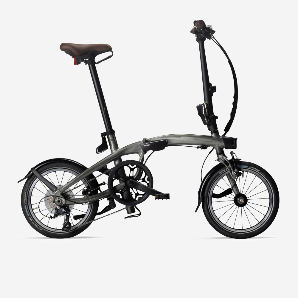Btwin Fold Light 1 Second Katlanır Bisiklet 1 Inç 9 Vites Jant Alüminyum Yeşil Katlanabilir Bisiklet Fiyatı