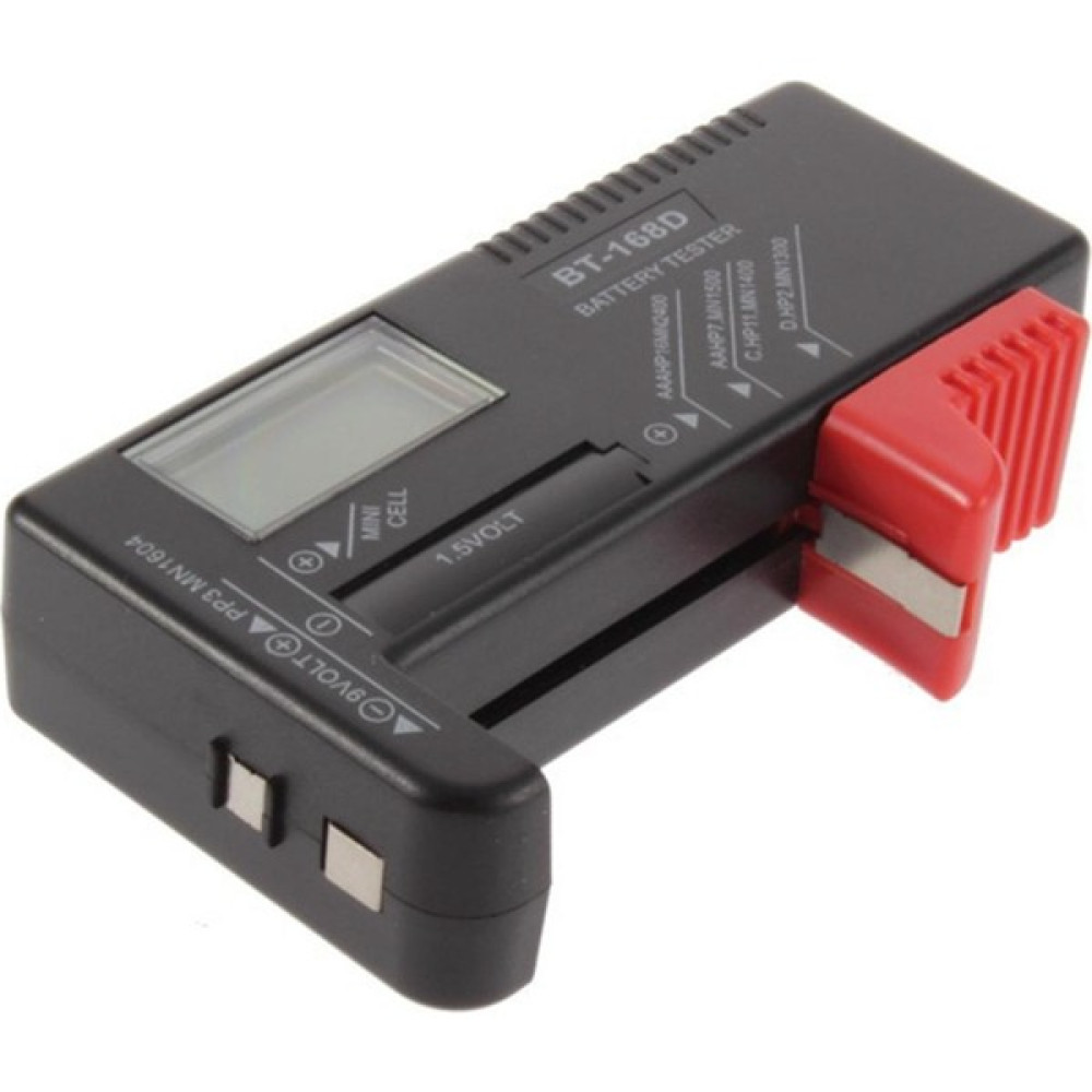 Bty Story 1 Parça BT-168D Pil Test Cihazı Dijital Pil Test Cihazı Pil Kapasitesi Test Cihazı AA/AAA/C/D/9V/1.5V Pil (Yurt Dışından) - Siyah - Beyaz Diğer Test ve Ölçüm Cihazları Fiyatı