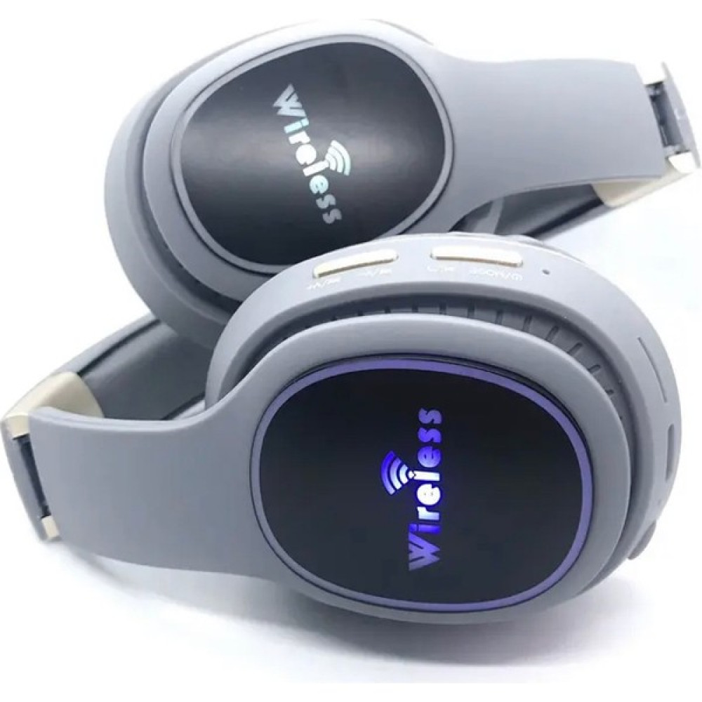 Bty Wireless LED Z4BT Kulak Üstü Bluetooth Kulaklık - Gri Kulak Üstü Kulaklık Fiyatı