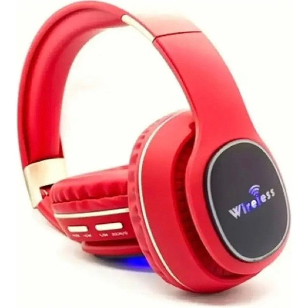 Bty Wireless LED Z4BT Kulak Üstü Bluetooth Kulaklık - Kırmızı Kulak Üstü Kulaklık Fiyatı