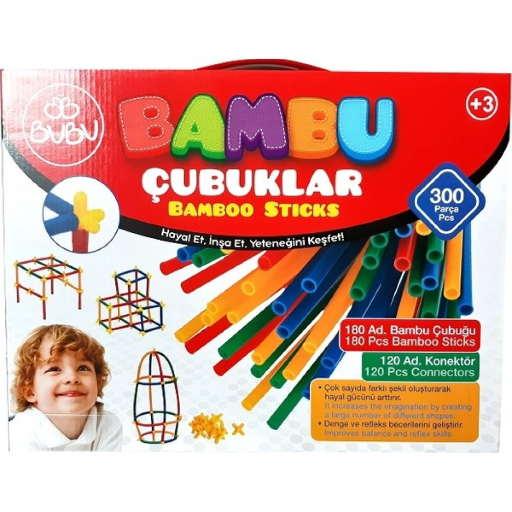 Bu-Bu Bambu Çubuklar 300'lü Bebek Oyuncakları Fiyatı