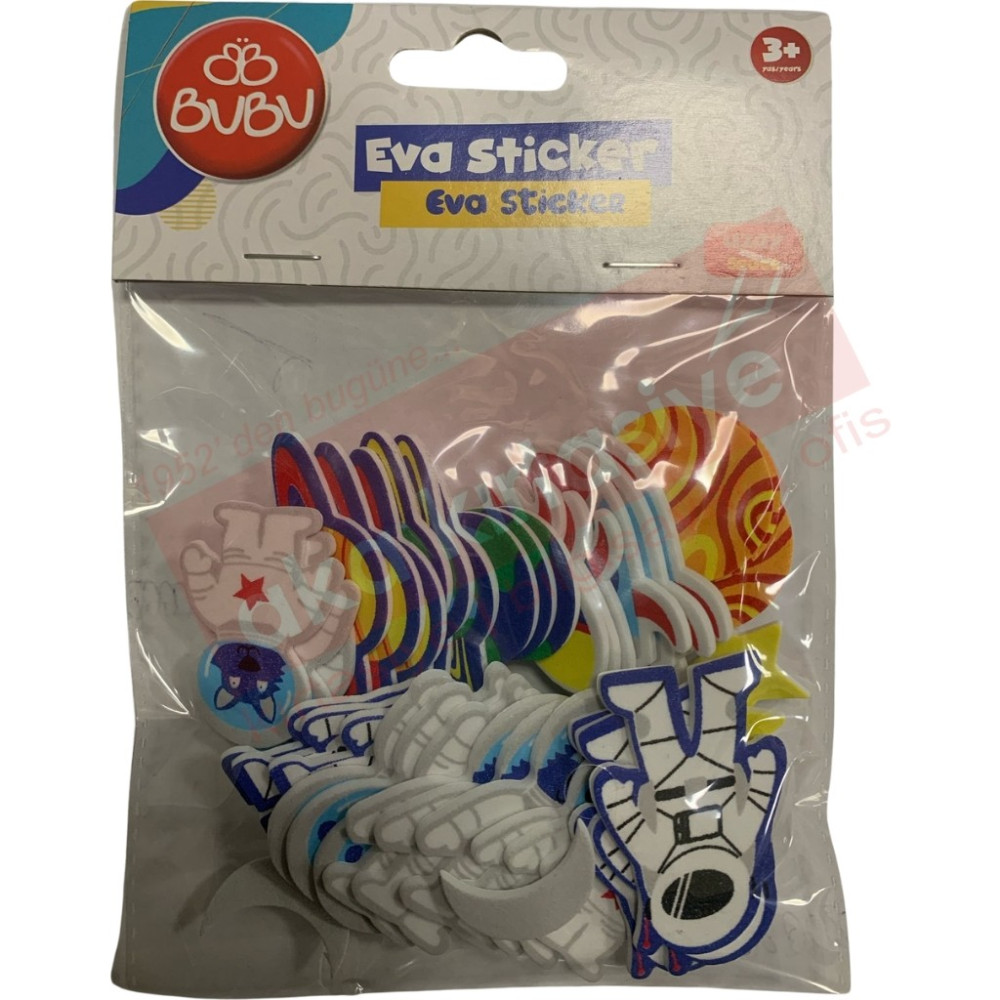 bu-bu eva sticker uzay st0153 - Yok Okul Etiketi Fiyatı