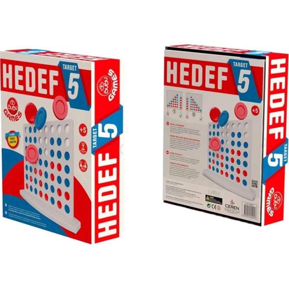 Bu-Bu Games Hedef 5 Akıl Mantık ve Strateji Oyunu Oyun Takımları Fiyatı