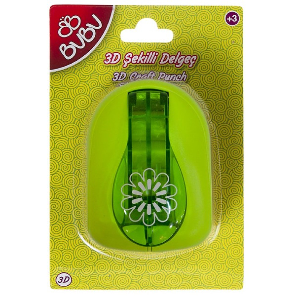 Bu-Bu Şekilli 3D Delgeç Çiçek BUBU-DE0022 Delgeç Fiyatı