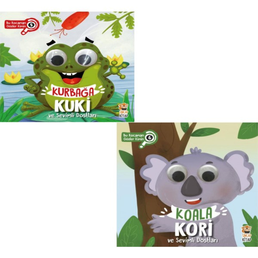 Bu Kocaman Gözler Kimin? Kurbağa Kuki / Koala Kori ve Sevimli Dostları - Çocuk Kitabı Çocuk Masal Fiyatı