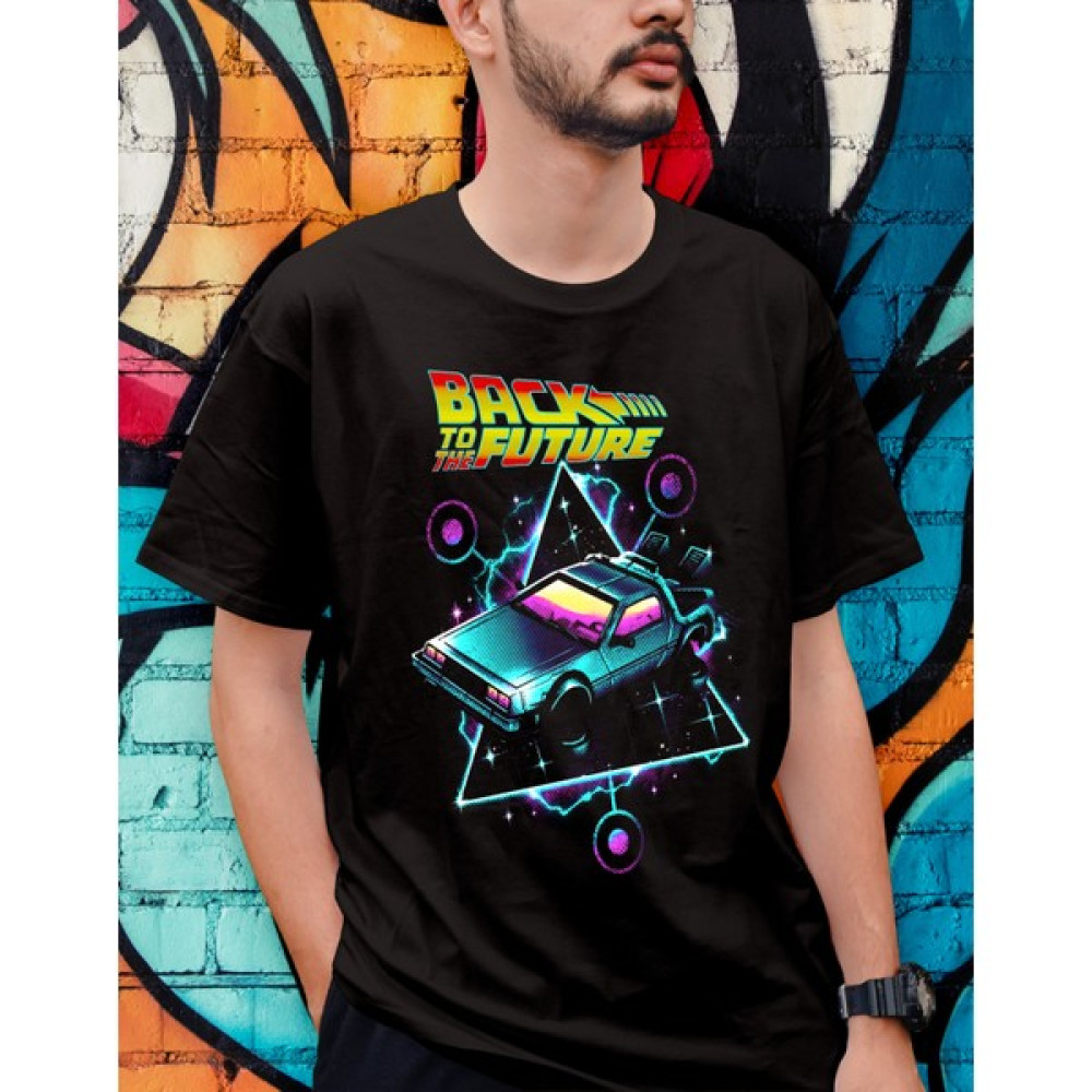 Bu Tişört 'geleceğe Dönüş' Temalı Oversizetişört Erkek T-shirt Fiyatı