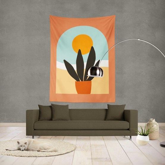 Buanart 70x100 cm Flower Duvar Örtüsü