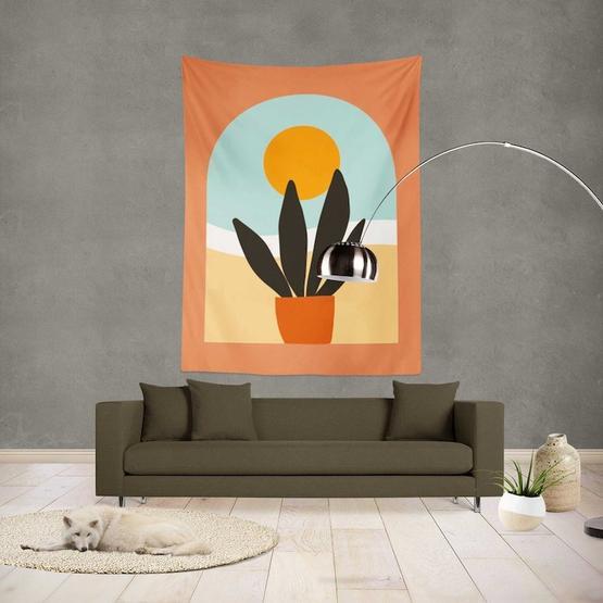 Buanart 70x100 cm Flower Duvar Örtüsü