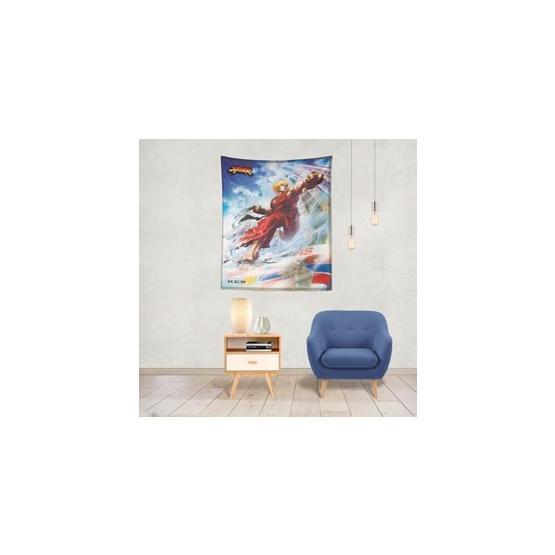 Buanart 70x100 cm Street Fighter Ken Duvar Örtüsü