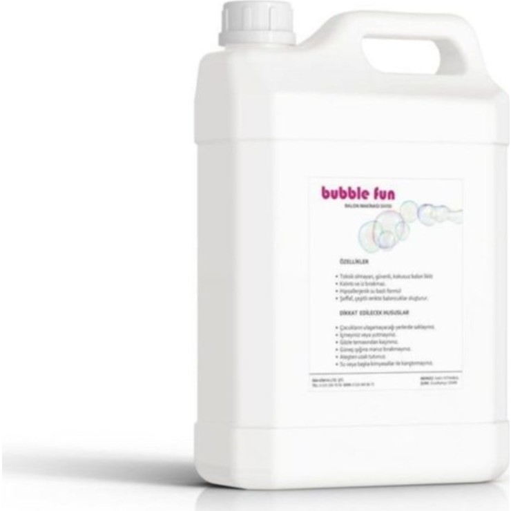 Bubble Fun - Baloncuk Makinası Likiti (5 Litre) Diğer Fiyatı