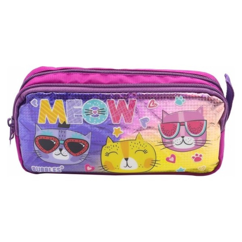 Bubbles Meow Hologramlı Kalem Çantası Okul Çantası Fiyatı