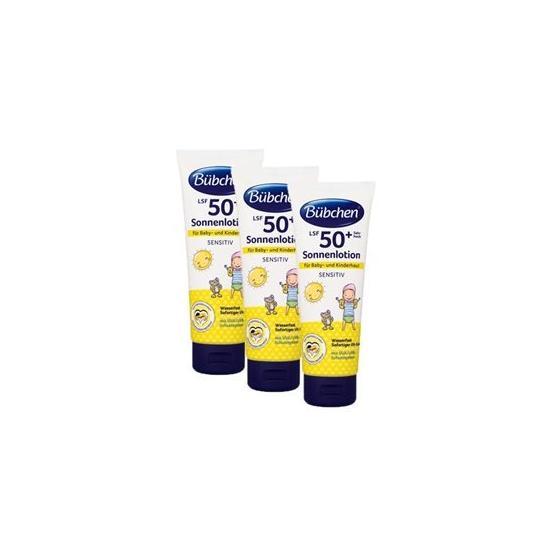Bubchen 3x100 ml Güneş Losyonu 50 Faktör Bebek