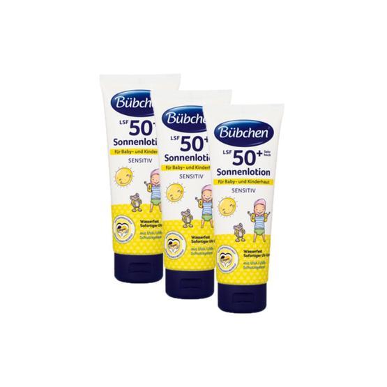 Bubchen 3x100 ml Güneş Losyonu 50 Faktör Bebek