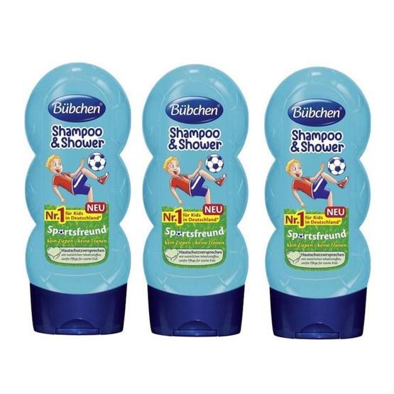 Bubchen Sport 230x3 ml Çocuk Şampuanı ve Duş Jeli Bebek Şampuanı Fiyatı