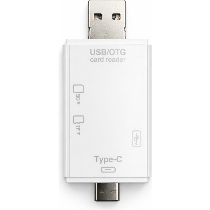 Bubitechh 3’ü 1 Arada USB Type-C Micro USB Otg Sd Kart Okuyucu Siyah - Beyaz Bilgisayar Çevirici ve Adaptörü Fiyatı