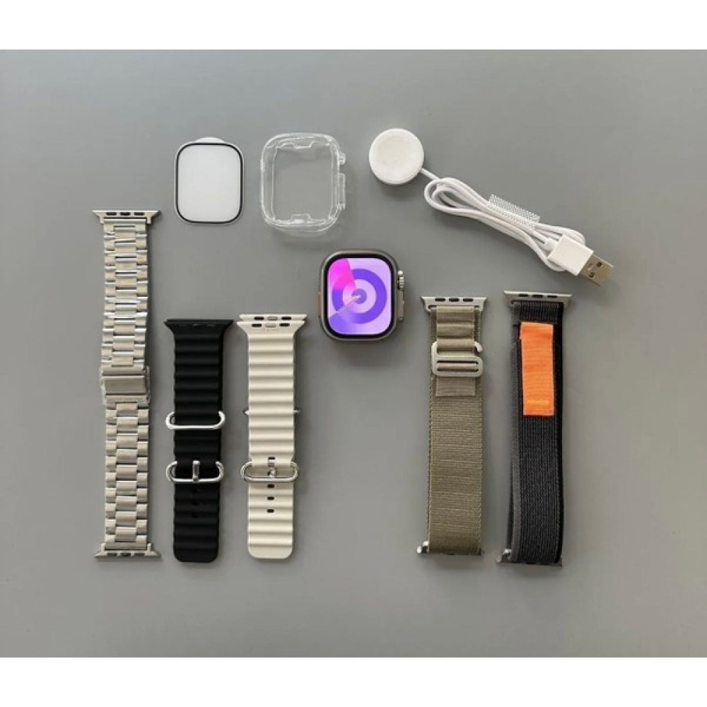 Bubitechh Hk9 Ultra2 Max 49MM Akıllı Saat Anroid ve Ios Uyumlu - Gümüş Akıllı Saat Fiyatı