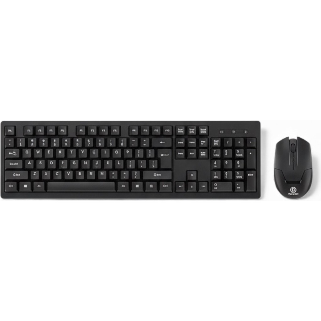 Bubitechh USB Kablosuz Klavye Mouse Seti – Türkçe Q, - Siyah Klavye - Mouse Fiyatı