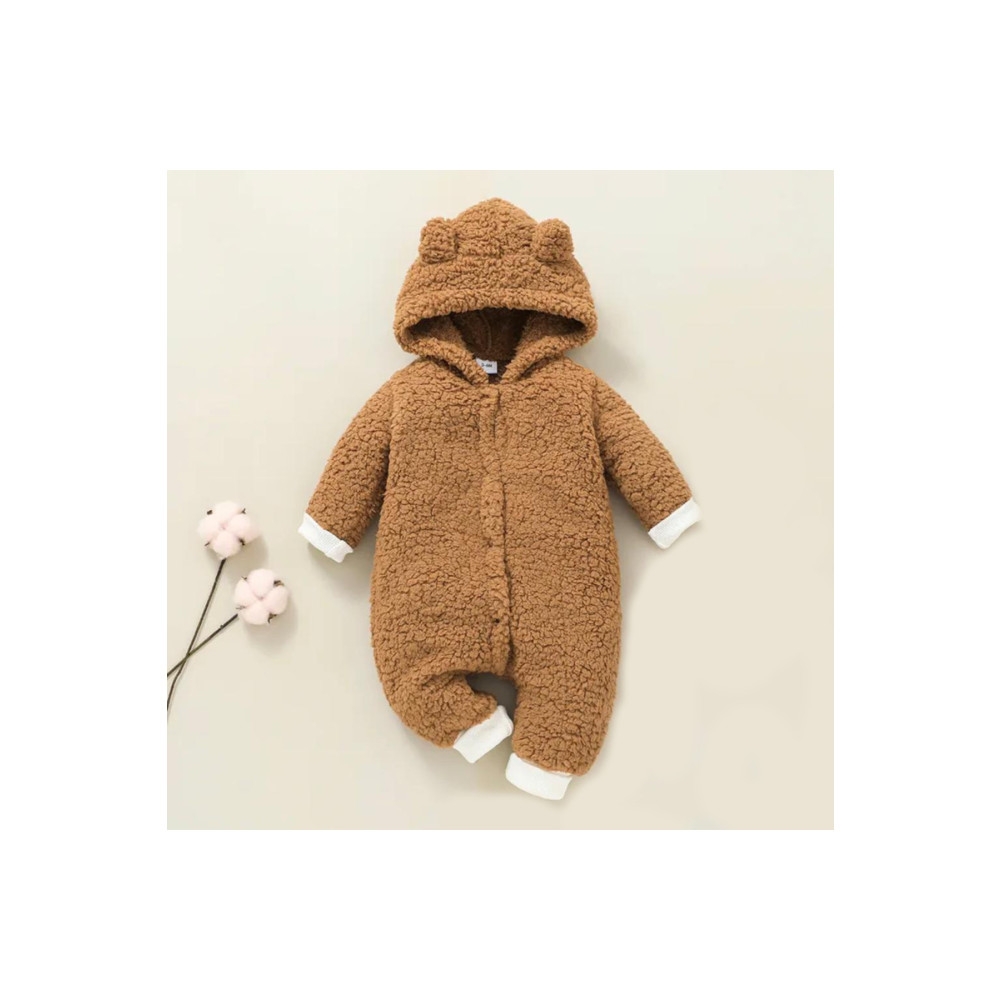 Bubito Peluş Çocuk Uyku Tulumu Welsoft-Kahverengi 3-6 AY Beden Bebek Tulumu Fiyatı