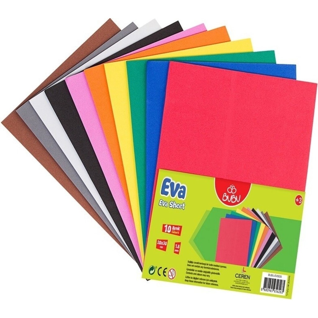 Bubu Eva 20X30 10 Renk 2 mm SSD / Solid State Drive Fiyatı