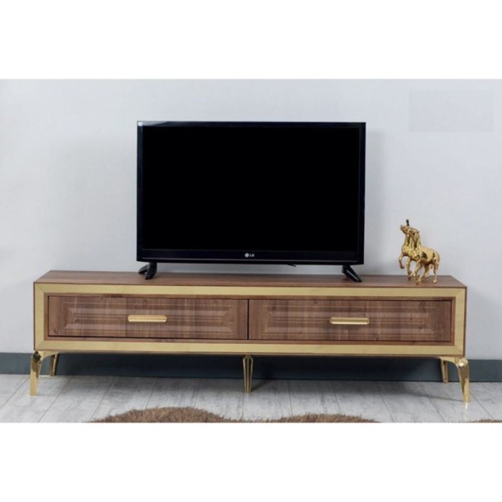 Bubu Home Nova Ceviz Tv Ünitesi Tv Sehpası 180 cm Tv Ünitesi / Sehpası Fiyatı